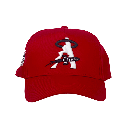 AYMHIIGH INFINITY ROCKET "SNAPACKBACK HAT" RED