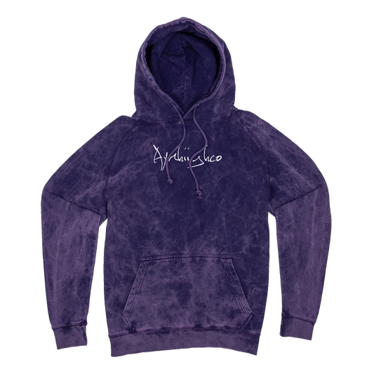 Cloudy Purple Vintage style hoodie