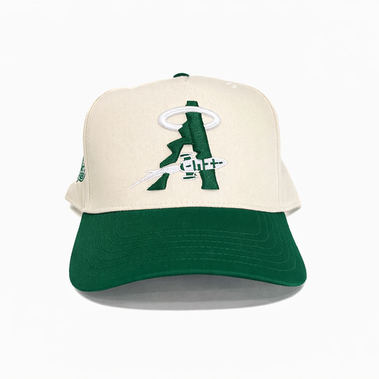AHCO INFINITY ROCKET "SNAPBACK" CREAM/GREEN/WHITE