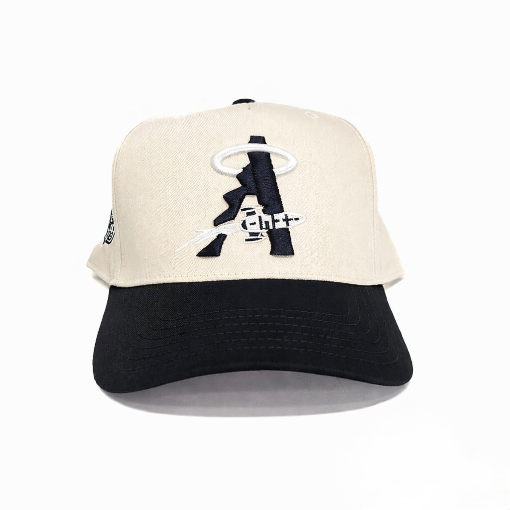 AHCO INFINITY ROCKET "SNAPBACK" CREAM/BLACK