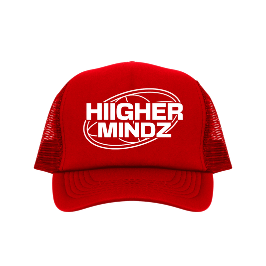 HIIGHER MINDZ "Trucker Hat" Red