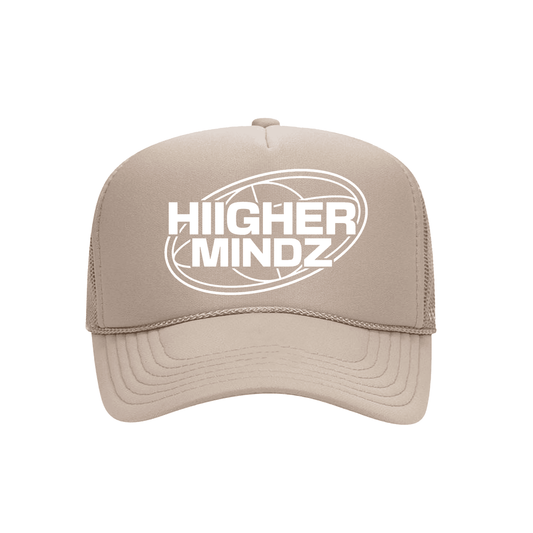 HIIGHER MINDZ "Trucker Hat" Khaki