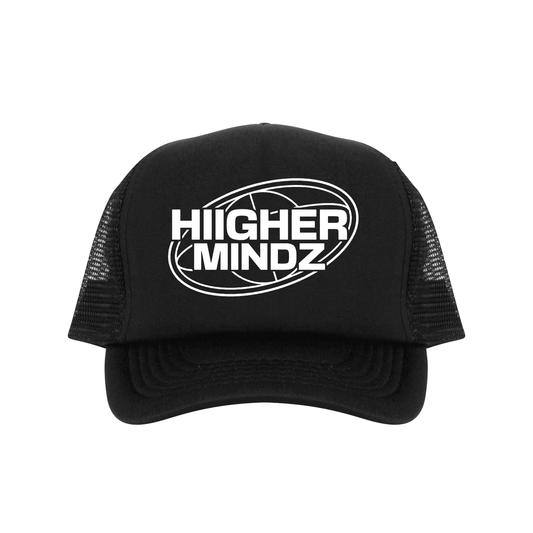 HIIGHER MINDZ "Trucker Hat" Black